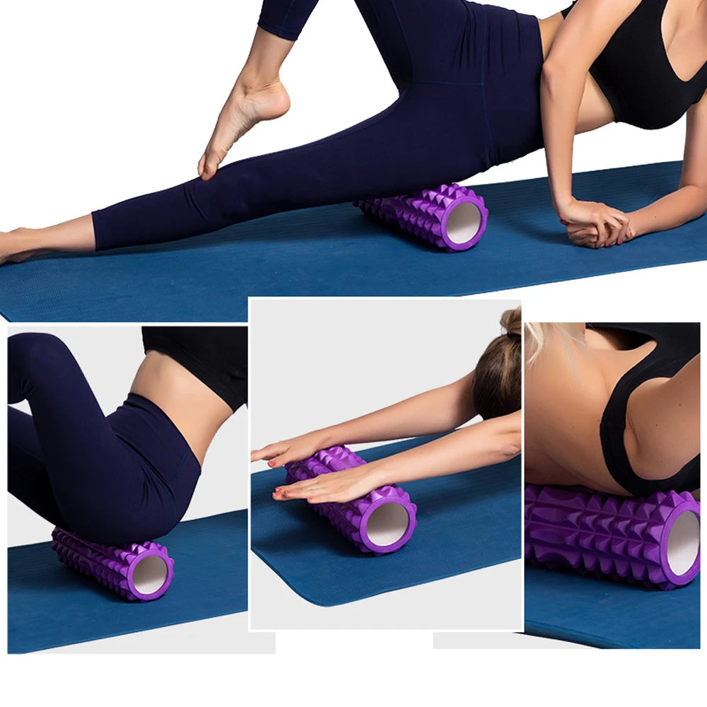 Foam Massage Roller - Deep Tissue Muscle Recovery Tool for Fitness, Yoga & Rehab (1 Piece)