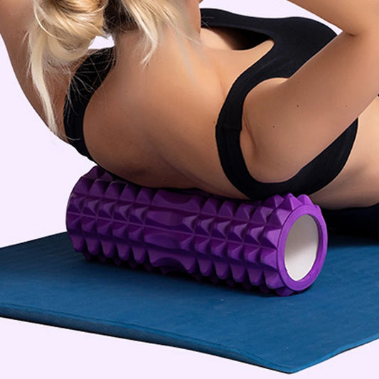 Foam Massage Roller - Deep Tissue Muscle Recovery Tool for Fitness, Yoga & Rehab (1 Piece)