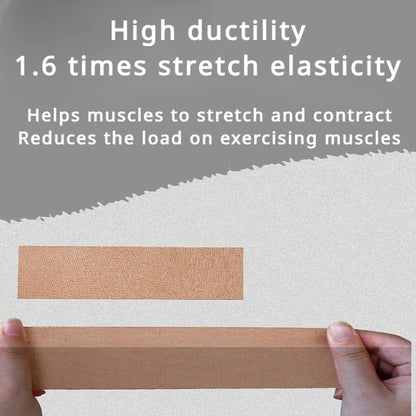 Waterproof Kinesiology Tape – Muscle Support & Pain Relief for Sports & Recovery (1 Roll)