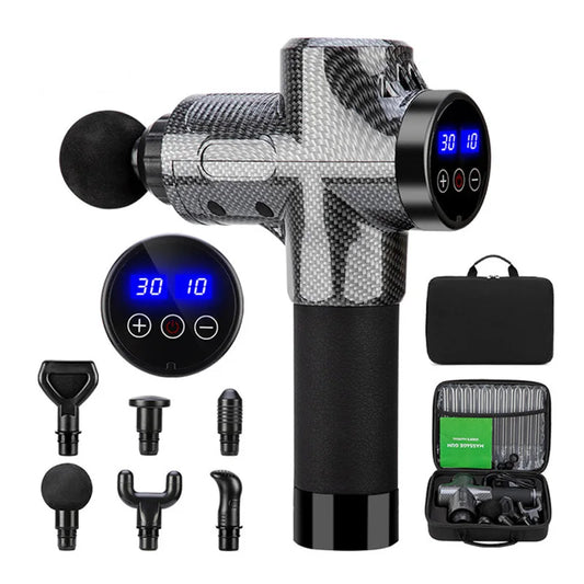 EdgePro Deep Tissue Massage Gun - Muscle Recovery Tool for Hockey Players & Athletes